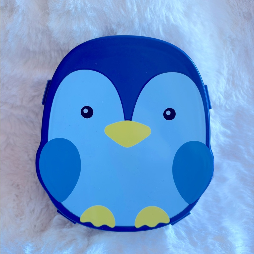Little Kids Lunch Box BENTO BOX penguin- NEW UNUSED NWTS